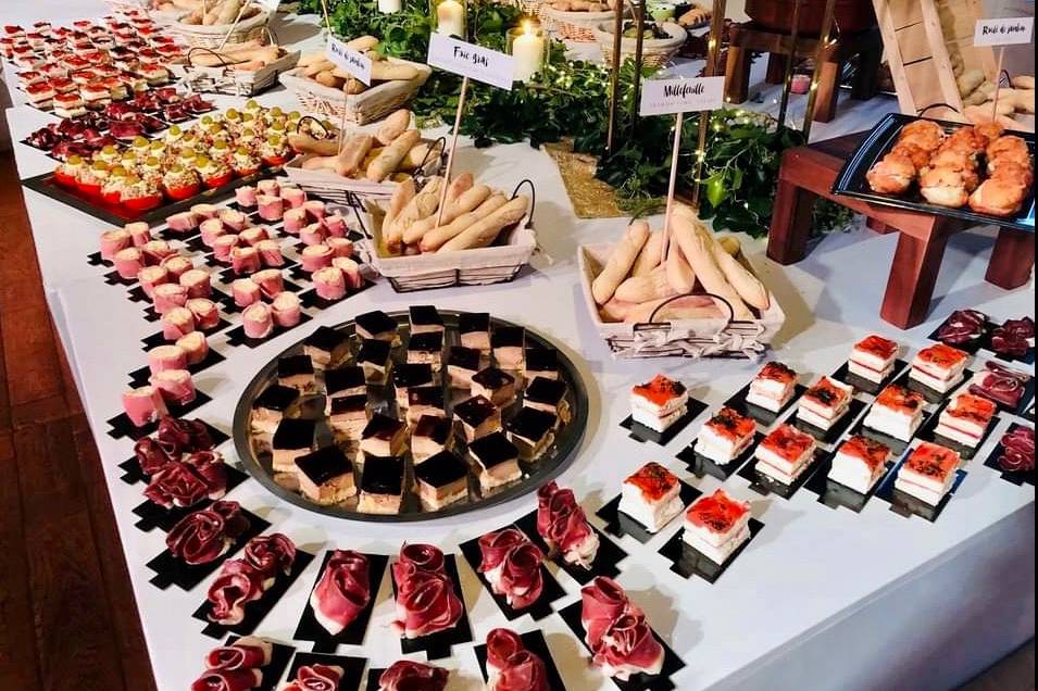 Buffet d'entrée