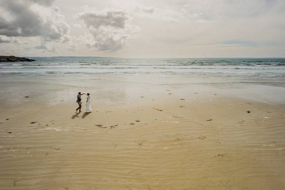 Trash the dress plage