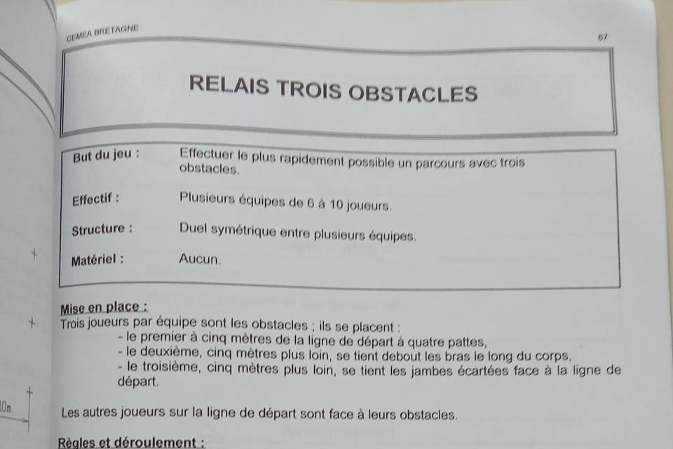 Un jeu que j'ai appris