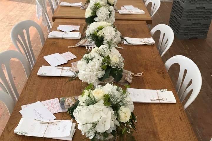 Table des mariés