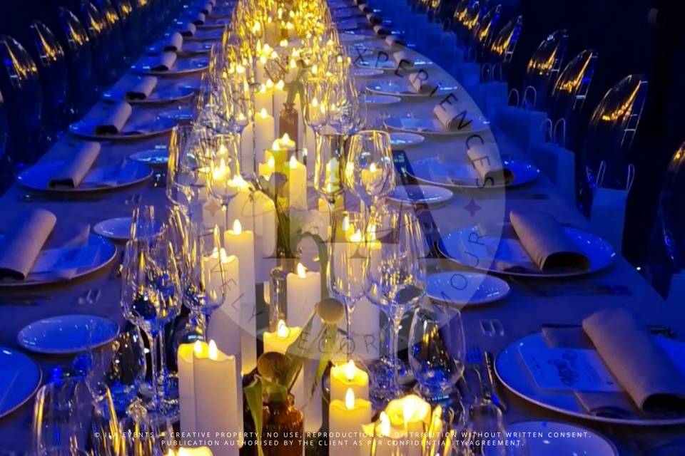 Diner intimiste ILA EVENTS
