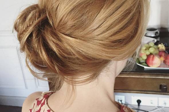 Chignon romantique