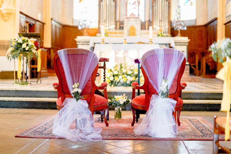 Décoration dans l'église