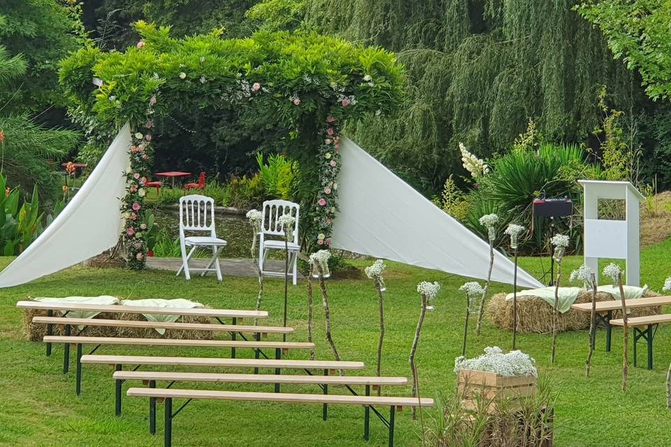 Ceremonie laique champêtre