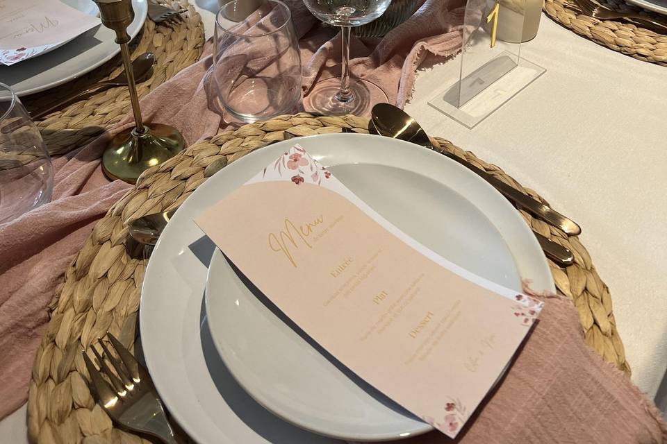 Chemin de table