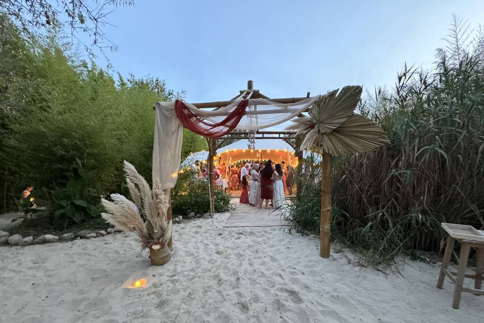 Mariage à la plage