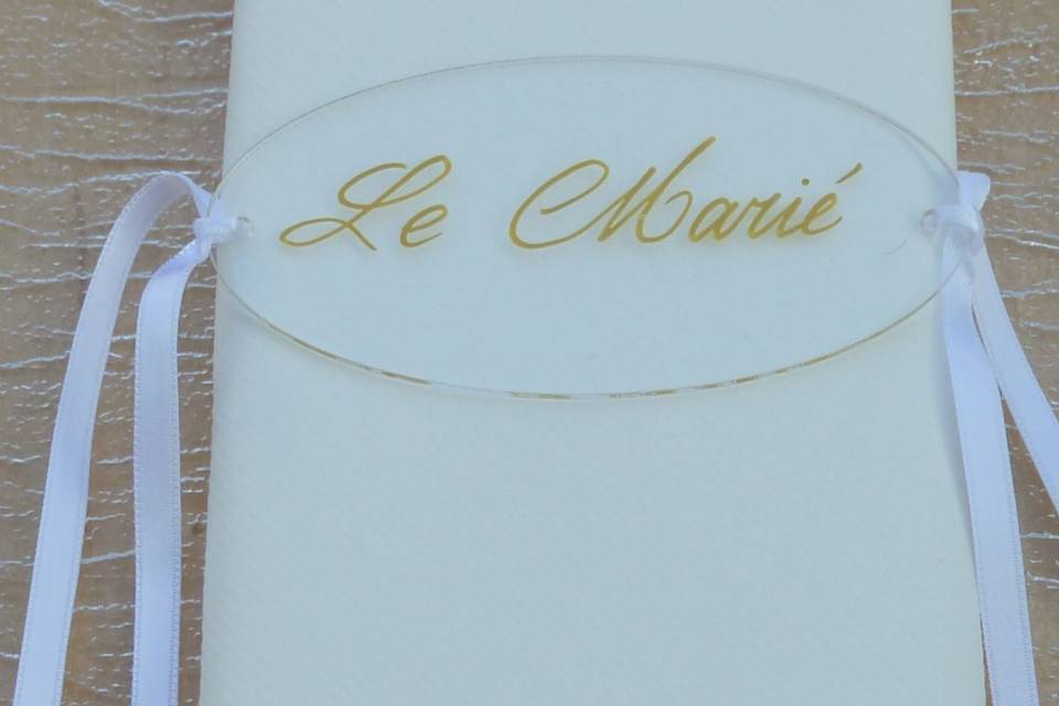 Marque-Place Plexi