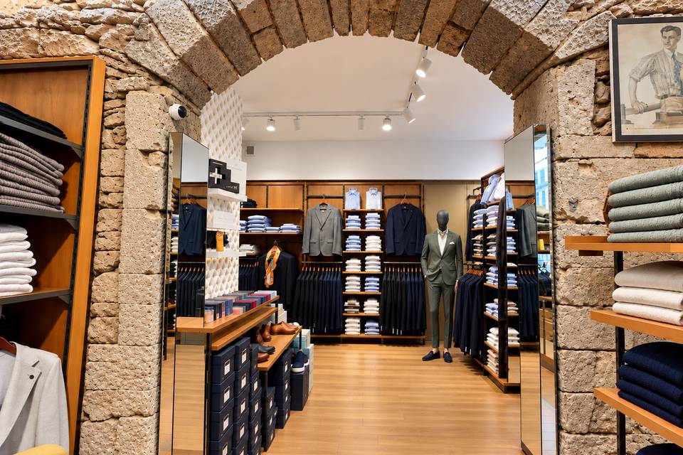 Entrée de la boutique