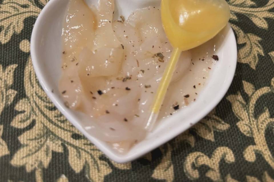 Carpaccio de saint jacques