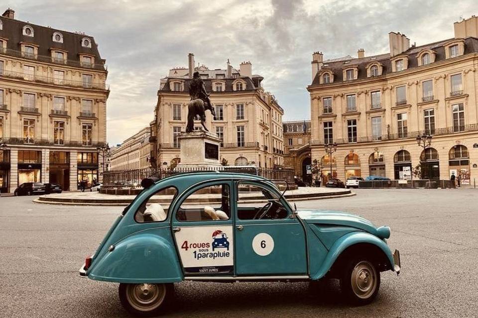 La 2CV illumine vos photos