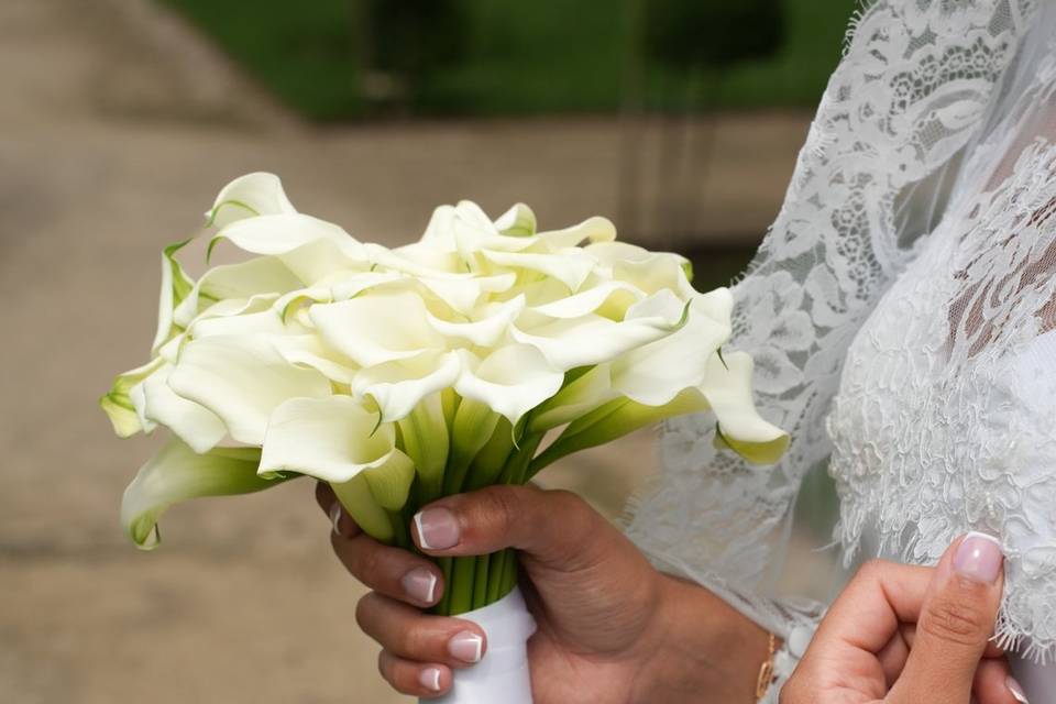 Le bouquet de la mariée