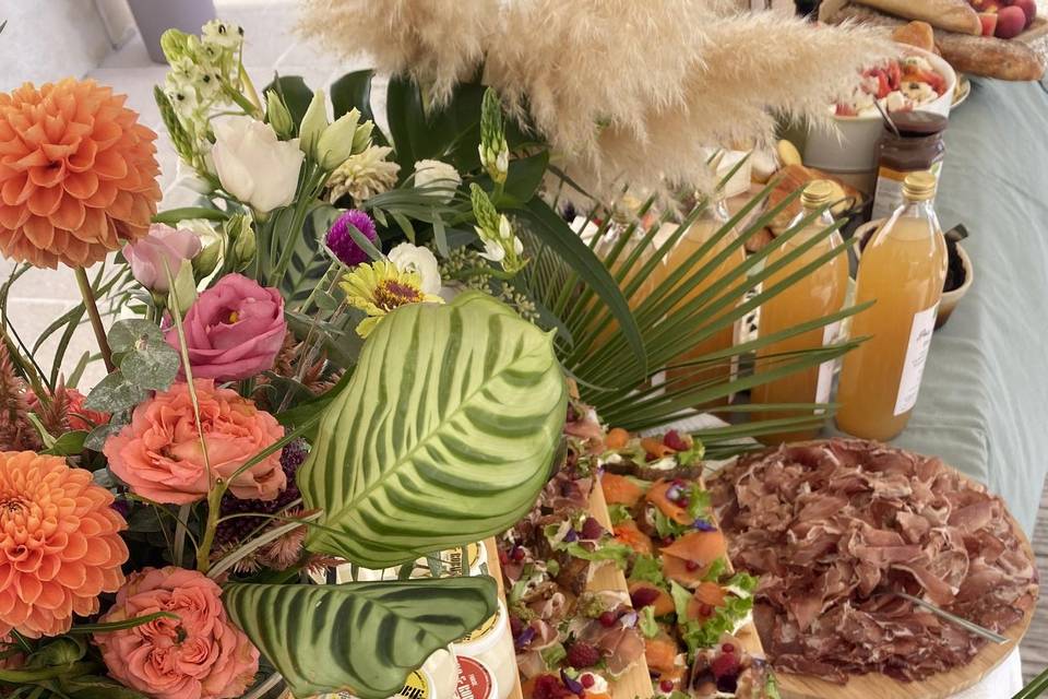 Buffet brunch