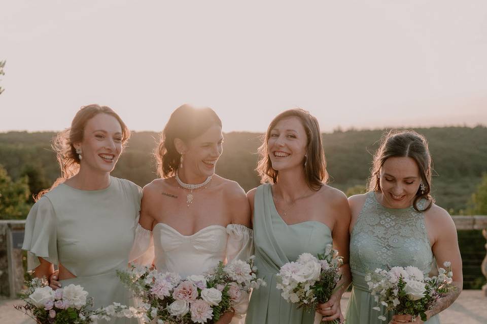 Accessoires mariée et demoisel