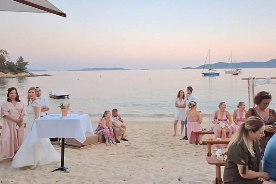 Cocktail à la plage