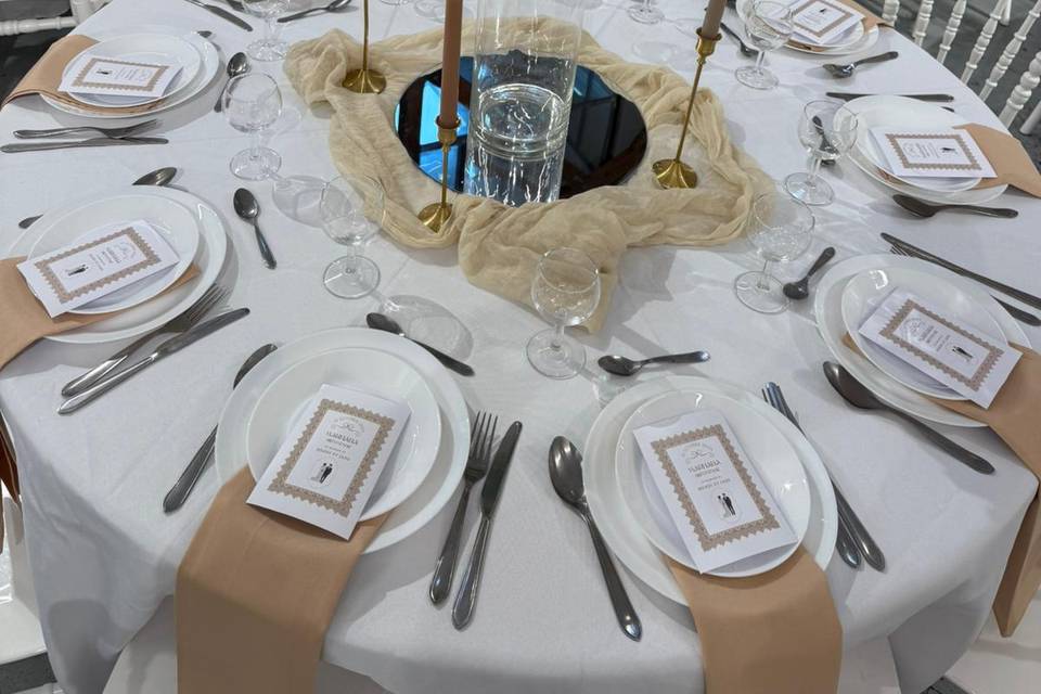 Tables mariage