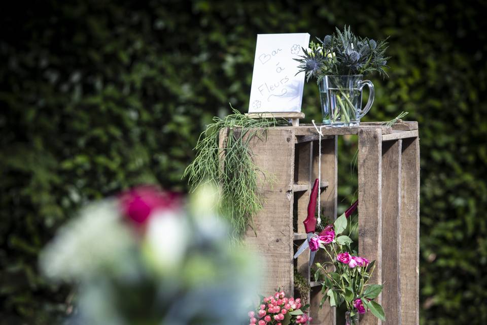Bar à fleurs