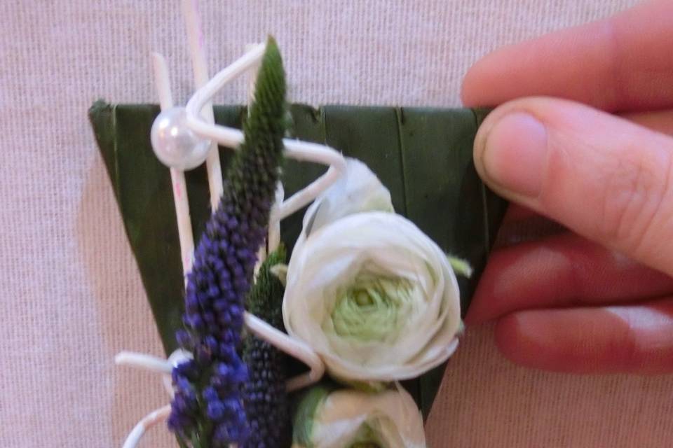 Boutonnière marié