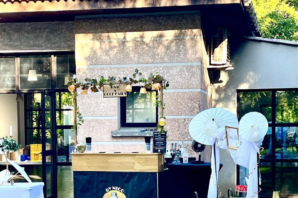 En place pour un joli mariage