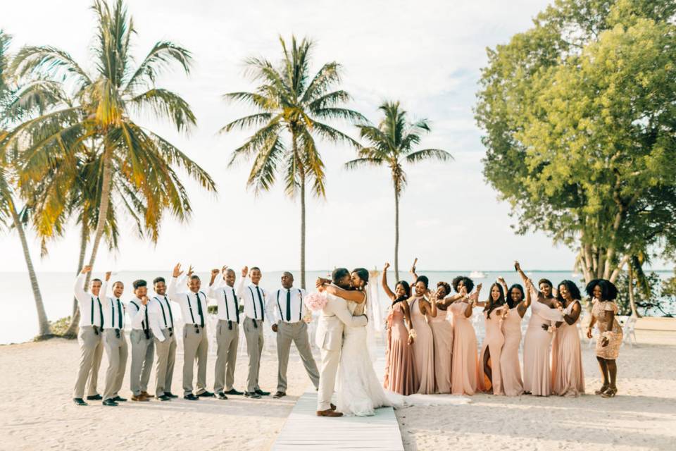 Mariage chic dans les Keys