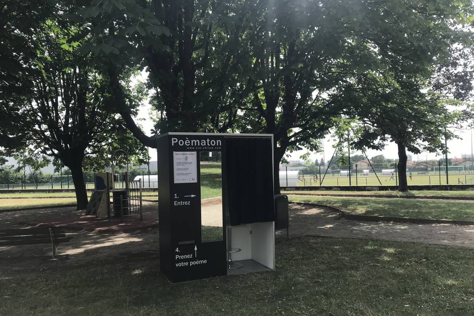 Dans un parc