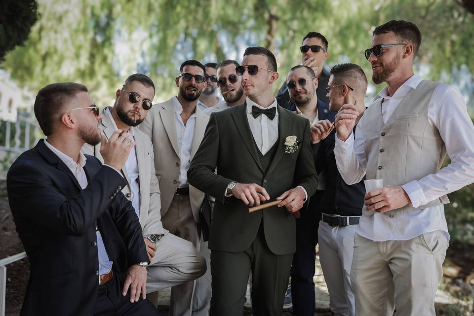 Les témoins boys band