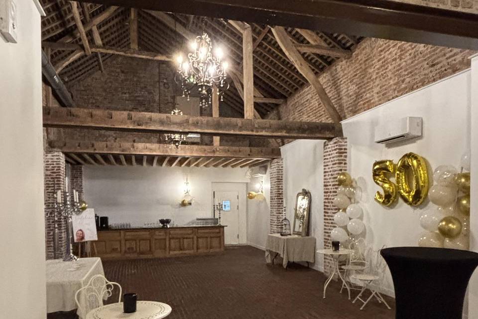 La salle de réception