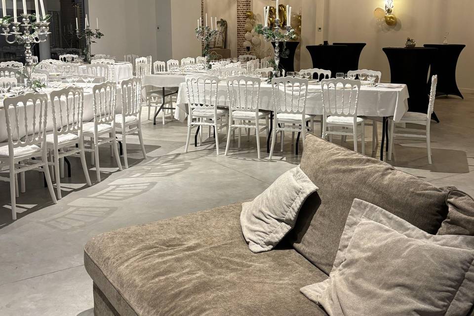 La salle de reception