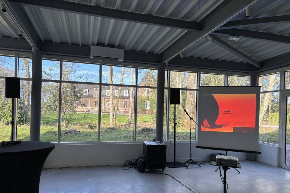 La salle de reception