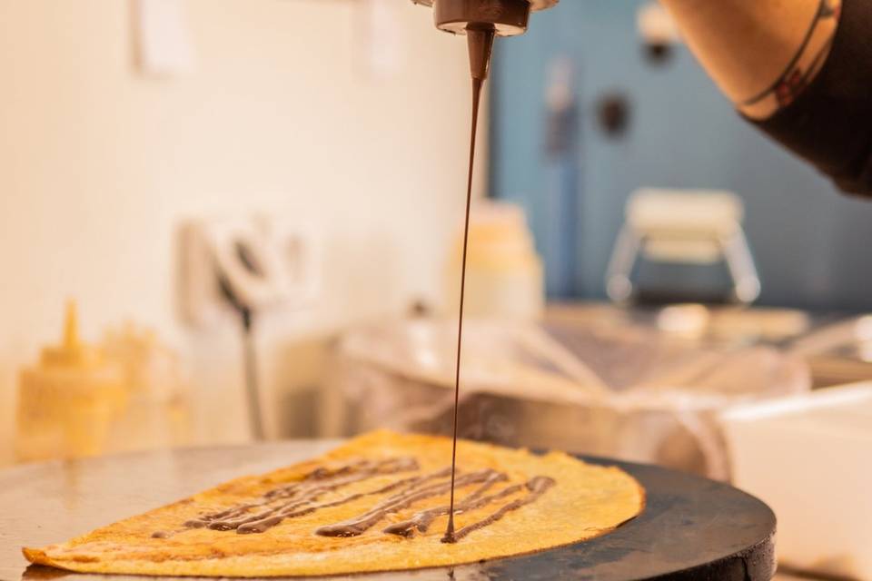 Crêpe chocolat noisette