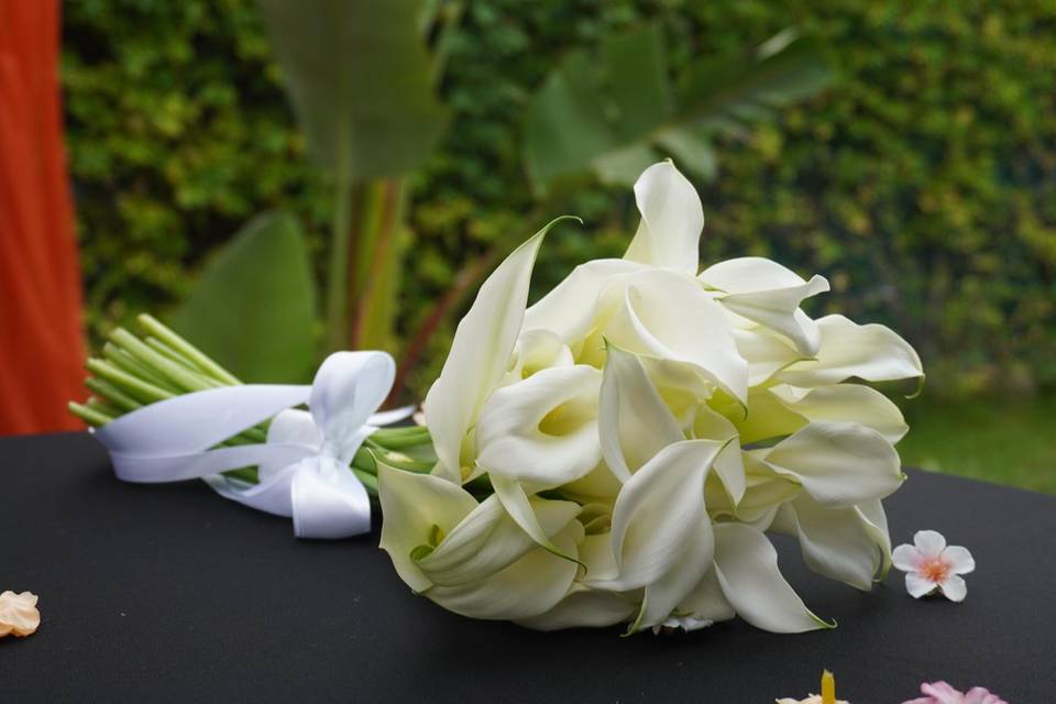 Le bouquet de la mariée