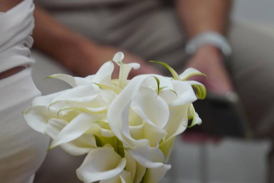 Le bouquet de la mariée