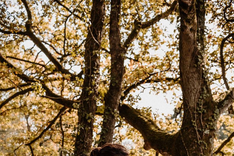 Mariage d'automne mélancolique