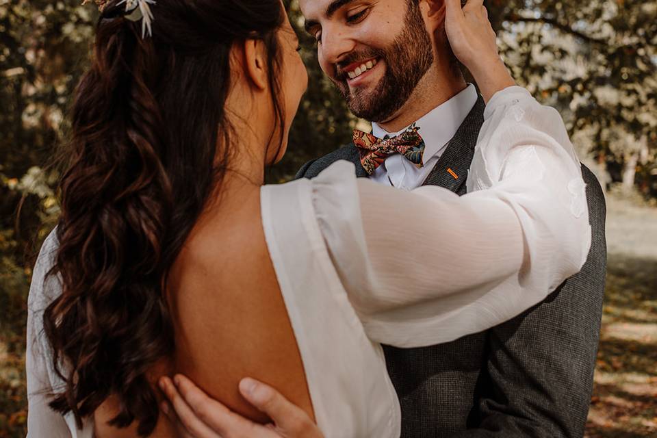 Mariage d'automne mélancolique