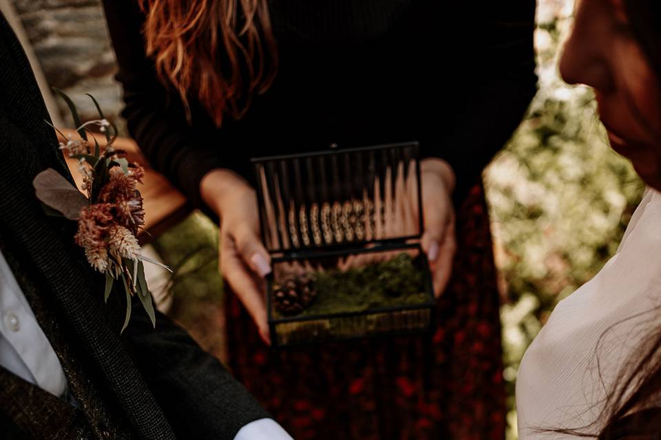 Mariage d'automne mélancolique