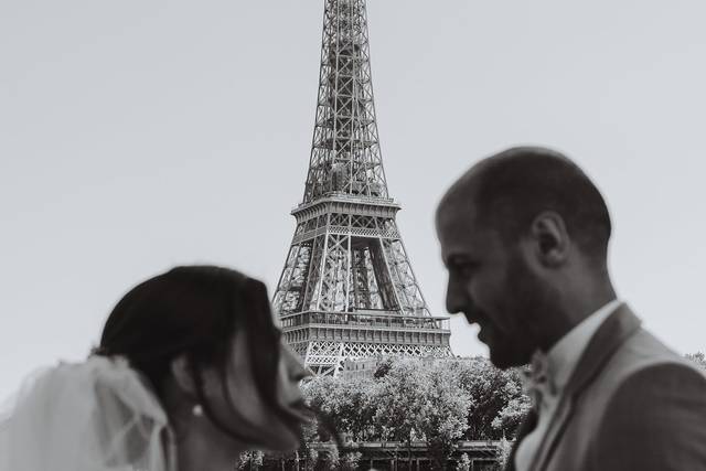 Tour eiffel,  portrait