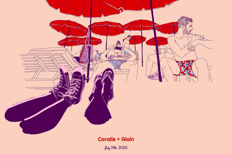 Coralie + Alain