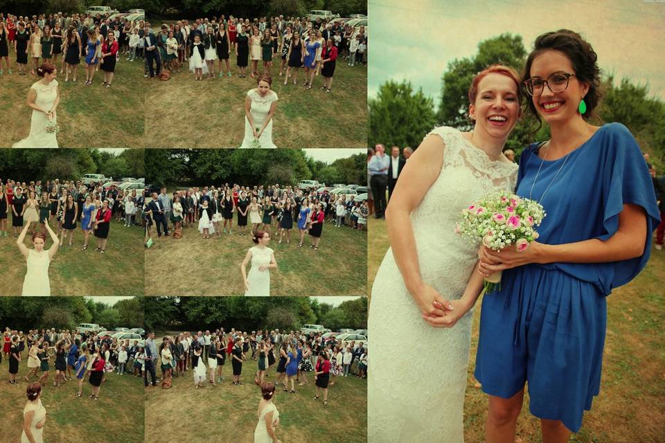 Lancement du bouquet mariée