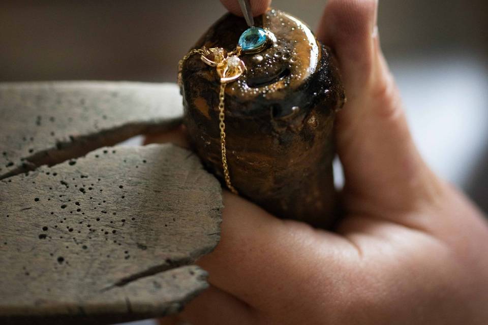 Sertissage de vos bijoux
