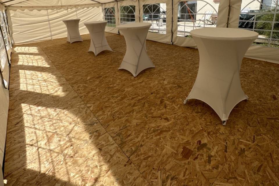 Chapiteau 6M12M + Plancher