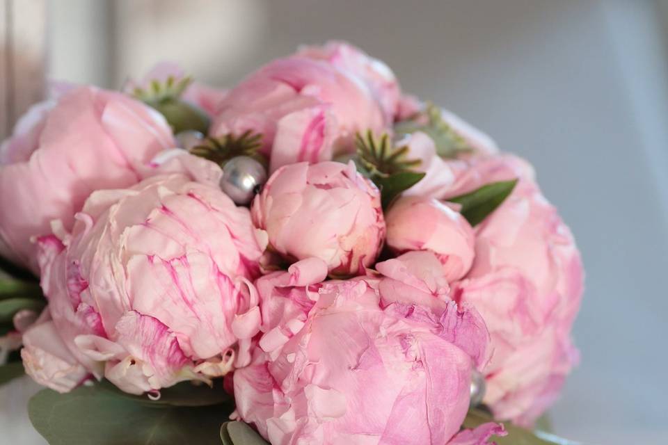 Bouquet de mariée romantique