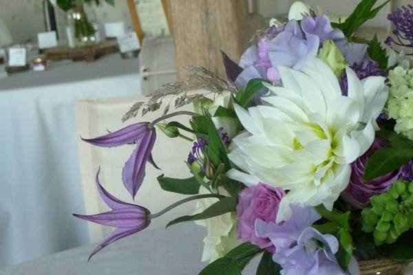 Bouquet de mariée romantique