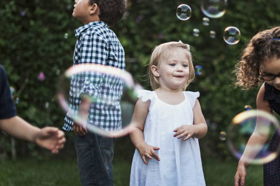 Animation bulles pour enfants
