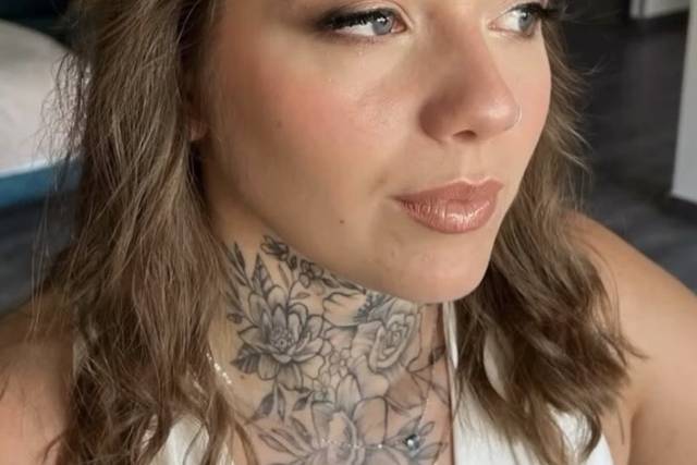 Maquillage mariée occidentale