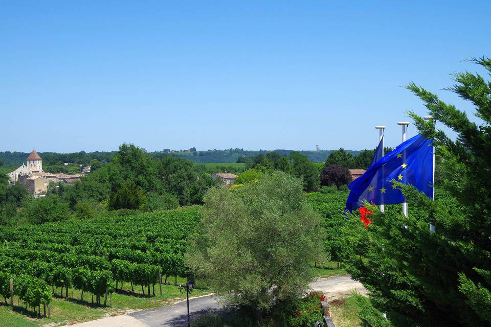 Vue sur l'église