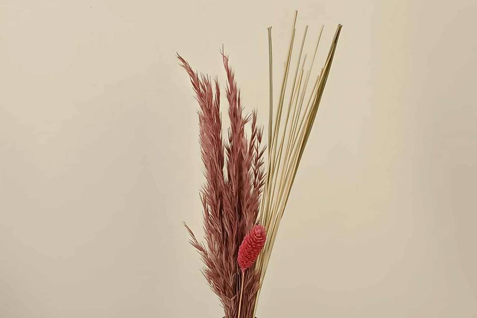 Vase + composition florale