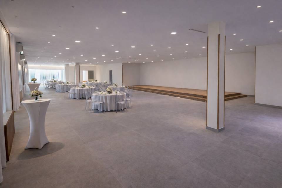 Salle vue sur estrade