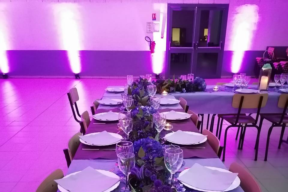 Exemple de décoration florale