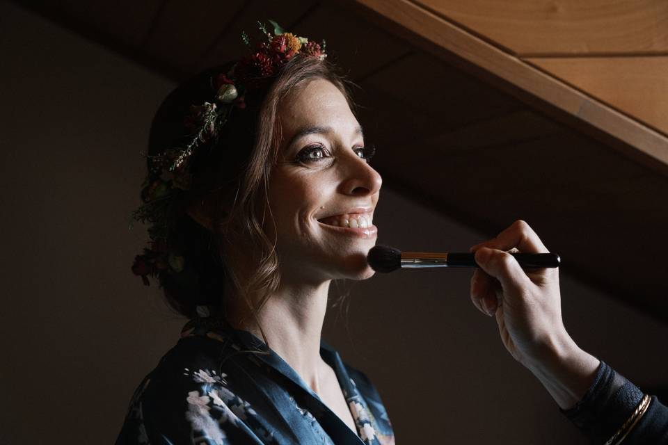Préparatif de Marie-B