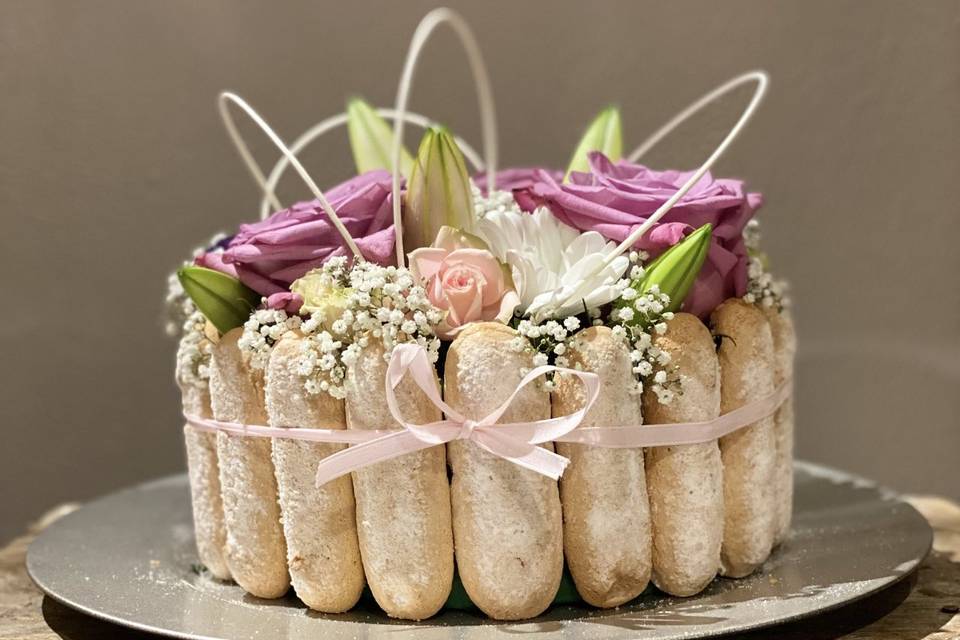 Gâteau de fleurs