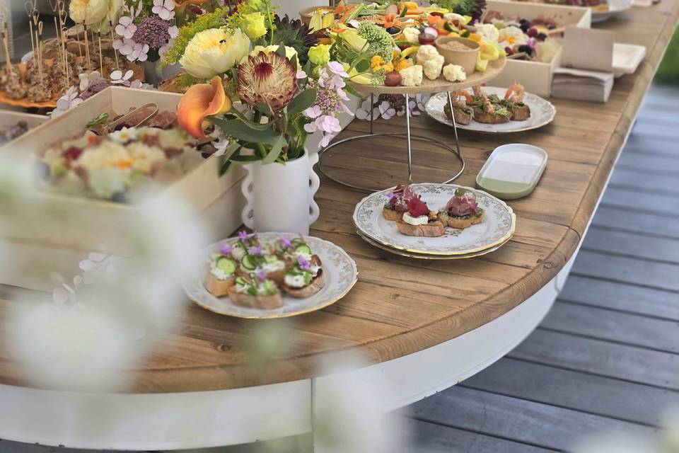 Buffet champêtre